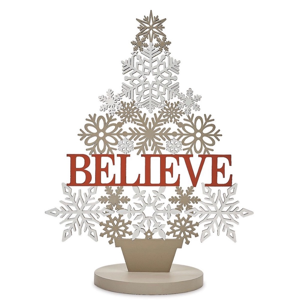 New Believe Snowflake Tree